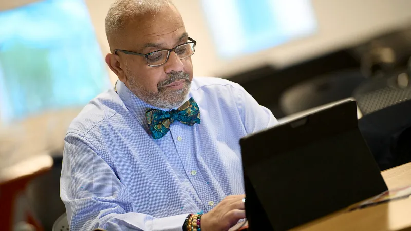 Professional working portrait