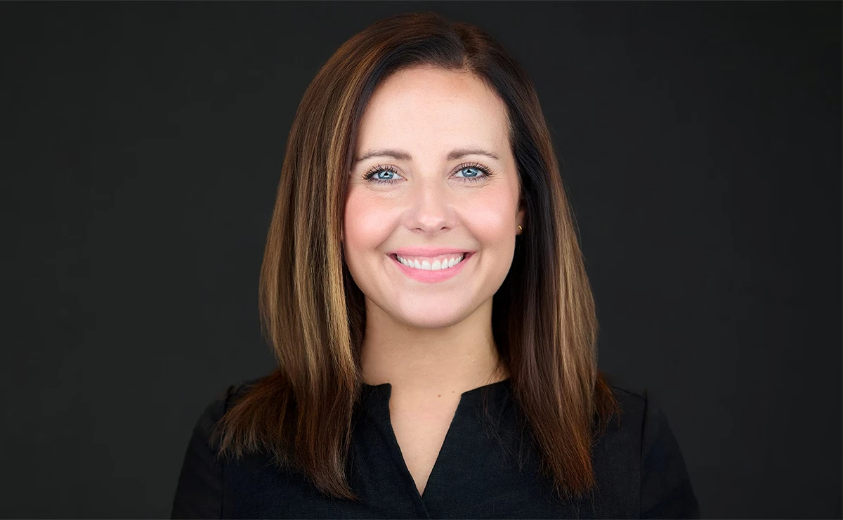 Professional studio lighting set up at a client's workplace for on-location headshots